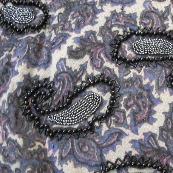 CP Collection wool/angora patterned sweater M - Picture 4 of 5